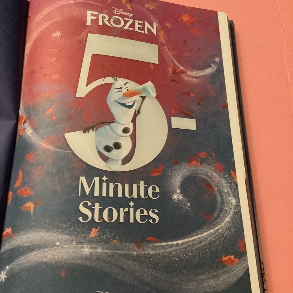 New Disney Book Frozen 5 Minute Stories